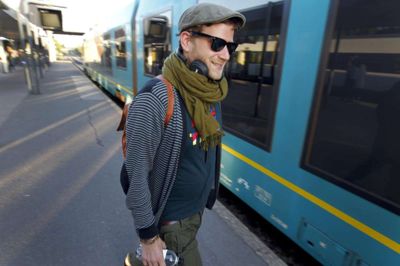 Flemming Hansen. - Jeg kan mærke en forskel på banestrækningen før og nu. Toget hopper ikke længere så meget, fortæller Steffan Hansen efter den første tur.