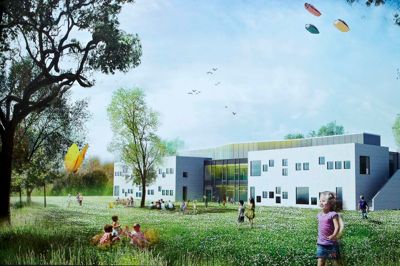 Sådan kommer den til at tage sig ud, den nybyggede internationale skole