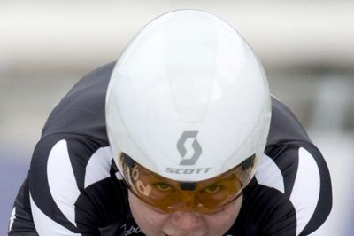 Polfoto. Sammenbidt og klar....til at høste endnu en VM-medalje
