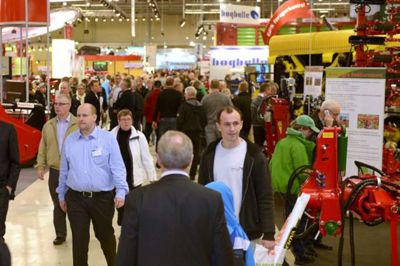 Agromek. Med godt 45.000 gæster på Agromek var der 20 procent flere gæster end sidste gang. Det skal dog lige med at sidste messe fandt sted mens der var snestorm.