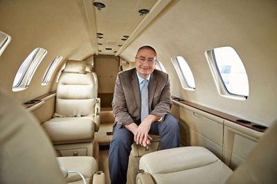 Ole Mortensen/PR-foto. Christian Olsen er idémageren bag Jutland Jets, der især med sigte på erhvervsrejsende vil udbyde private taxi-flyvninger.