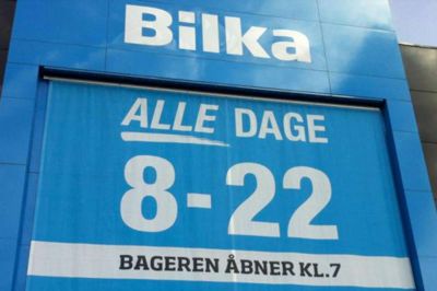 Heidi Rømer. Selv i reklamer på fjernsynet fortæller Bilka at de har åbent alle dage fra 8.00-22.00.