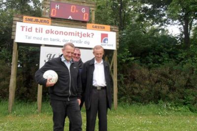 Jørgen Sommerlund Rasmussen. Johs Frandsen, Svend Johansen og Henning G. Jensen