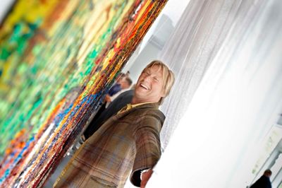 Siden 2014 har Erik Peitersens store outdoor maleri fra Videbæk haft sin plads i Vestjyllands Kunstpavillon. Nu vender kunstneren selv tilbage og giver et foredrag om gastronomi og kunst ved et arrangement i forbindelse med Madmødet i Ringkøbing-Skjern Kommune.