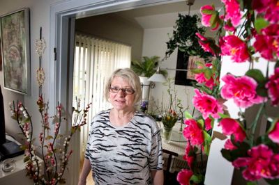 Polske Wanda Sørensen, der bor i Herning, tror ikke på, at den polske ambassadør i Danmark vil få stort held med sin charmeoffensiv for at overtale polakker til at vende hjem. ?Foto: Tom Laursen