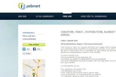 Foto: Screenshot / Jobnet.dk