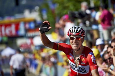 De cykelglade tilskuere i Herning kan opleve Lars Bak på nærmeste hold under gadeløbet, som i år finder sted fredag 15. august. Polfoto