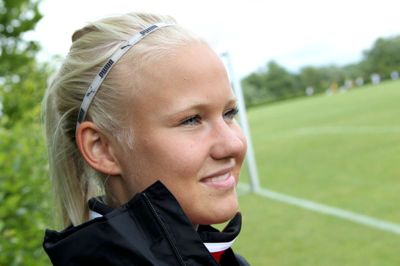 Pernille Harder skifter til tysk storklub. Foto: Flemming Hansen