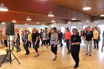 Hats and Boots inviterede også til åbent hus sidste sommer, hvor omkring 80 gæster mødte frem til en introduktion af dansen. ?Privatfoto