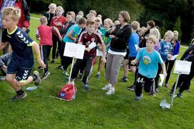 450 børn deltog i aktivitetsdagen, og det er en tredobling i forhold til sidste år.?Foto: Henrik Ole Jensen