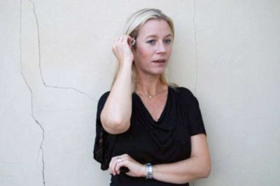 Sopranen Signe Asmussen oplader også sin røst. ?PR-foto