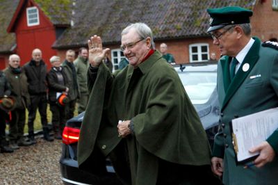 Prins Henrik var vært ved årets kongejagt i Gludsted Plantage. Dette billede er dog fra en tidligere jagt. ? Foto: Flemming Hansen