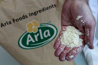 Danmark Protein i Nr. Vium behandler og forædler valle fra Arlas osteproduktion. ?Foto: HenriK Ole Jensen