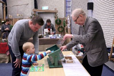 Sidste år samlede KFUM og KFUK omkring 65.000 kroner ind ved julemarkedet. ?Foto: Henrik Ole Jensen