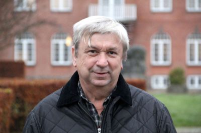 Formanden for kartoffeltysker-foreningen på Alheden, Aksel Kramer.