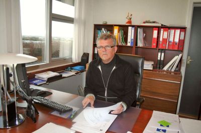 Borgmester Iver Enevoldsen (V) glæder sig over, at faldet i befolkningstallet tilsyneladende er bremset kraftigt op. ? Foto: Hanne Øxenholt