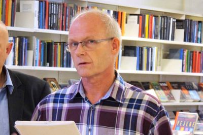 Kristian Ahle , venstre, kulturudvalgsformand , Ringkøbing Skjern Kommune 2014