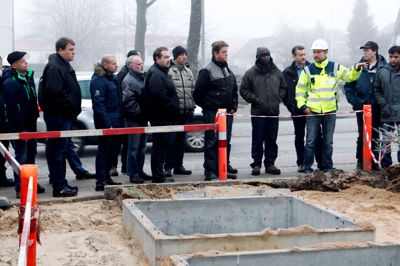Ombygningen af det gamle plejehjem på Nørregade 9 til ungdomsboliger har involveret rigtig mange tømrere. Foto: Flemming Hansen.
