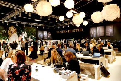 DK Company er den største udstiller i Bella Centeret til modeugen. Foto: Henrik Ole Jensen.