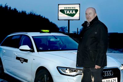 Herning Taxa arbejder på løsninger, som skal give kunderne bedre service på ture fra blandt andet Jyske Bank Boxen til midtbyen, fortæller taxaformand Niels Møller. ? foto: henrik ole jensen