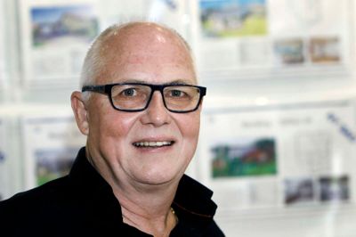 Kurt Møller fra EDC ser positivt på fremtiden for det lokale boligmarked, som han kun tror vil opleve fremgang. ? Foto: Flemming Hansen