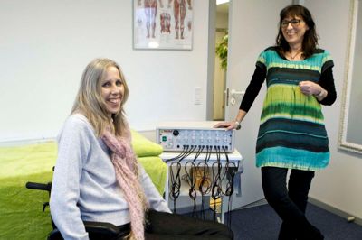 Sonja Jensen har det altid bedre efter endt behandling. ?foto: Flemming Hansen