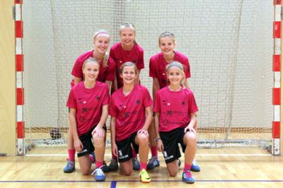 Team Sønderager: Camilla Reinevald, Sofie Kamp, Emma Færge, Amalie Nielsen, Olivia Møller og Michelle Sandfeld. ?Privatfoto