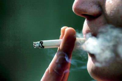©PHOTOPQR/L'EST REPUBLICAIN/Alexandre MARCHI. cigarette