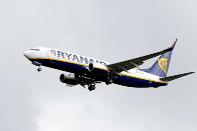 Ryanair mistede indtægter efter brexit.