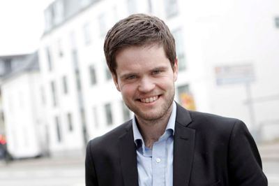 Andreas Steenberg har været folketingspolitiker for Radikale Venstre i Vestjyllands Storkreds siden 15. september 2011. ?Foto: Henrik ole Jensen