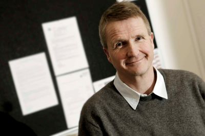 Thomas Henten, skoleleder på Bording Skole, glæder sig til en hverdag med færre strategimøder og mere undervisinng. ?Foto: Henrik Ole Jensen