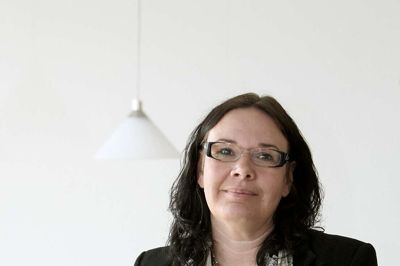 Skoleleder Betina Folke på Aulum Skole føler sig priviligeret med lærere, der står på tæer for at give en god undervisning og elever, der gerne vil lære noget.? Foto: Henrik Ole Jensen