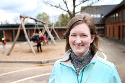 Janni Fransgård Eriksen frygter, at at der vil være forstyrrende elementer, når lektiehjælpen bliver obligatorisk, fordi nogle elever vil have svært ved at udnytte tiden konstruktivt. ? Foto: Flemming Hansen