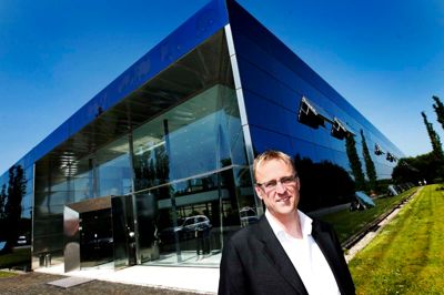 Administrerende direktør Jesper Roe Står i spidsen for 165 medarbejdere hos BTX Group, der har hovedsæde i Brande. På trods af et fald i omsætningen er der kommet lidt flere medarbejdere til i løbet af 2017. ?Foto: Flemming Hansen