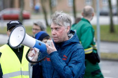 Peter Villadsen (SF) råber vagt i gevær for folkeskolen »da det faktisk er én af de få tilbageværende institutioner, hvor alle mødes på tværs af kulturel baggrund, religiøs tilhørsforhold og sociale skel«. ?foto: flemming hansen