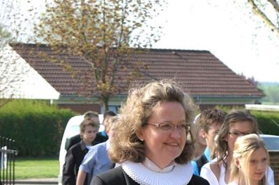 Sognepræst Lene Birkmose må ikke prædike på plejehjemmet Bakkely. ? PrivatFoto