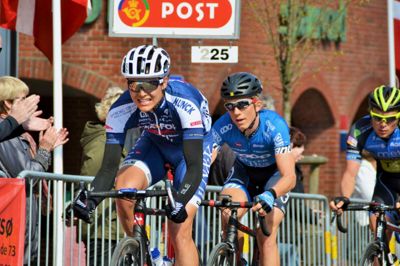 Thomas Riis kører for Team Trefor-Blue Water. Foto: Pr-foto