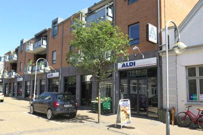 Aldi er den seneste dagligvarebutik til at rykke ud af Herning centrum. Tre forskellige aktører i detailbranchen tvivler alle på, at det kan lade sig gøre at etablere en ny dagligvarebutik. ? Foto: Allan Boye Thulstrup