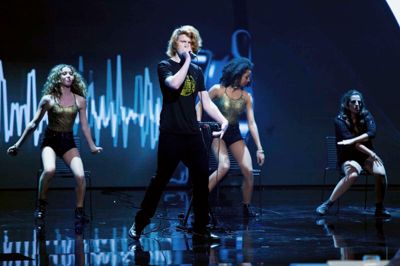 Den menneskelige »beatbox«, Thorsen, tager i august på turne til Danmarks Bilka-varehuse. Torsdag 13. august kan han opleves i Bilka Herning. ?Foto: TV 2