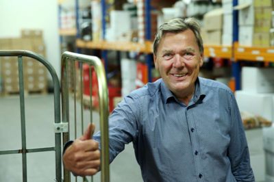 Niels Vestergaard var den fjerde mand, der blev ansat i Beauvais Catering, som virksomheden hed i sin tid. I dag er der 36 ansatte.? Foto: Flemming Hansen
