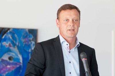 Carsten Thygesen var første taler i en ny sæson af Tidlig Tirsdag-lederforedrag. Foto: Toke Hage