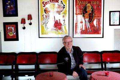 Leif Jørgensen, formand for Dagmar Bios biografklub, kan røbe så meget, at det bliver en af de gamle klassikere. ??foto: henrik Ole Jensen