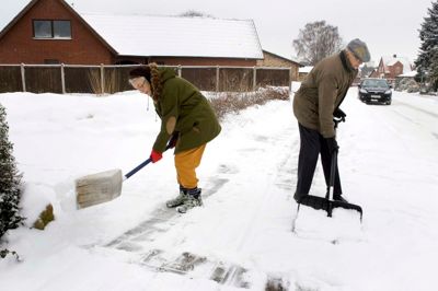 Kommunens husejere kan stille sneskovlen lidt hurtigere væk fremover. ?Foto: Jens Anker Tvedebrink