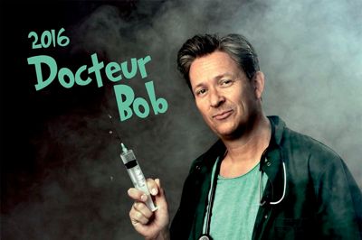 Med det nye show og den gådefulde titel »Docteur Bob« tager Anders Blichfeldt hul på en helt ny side af sin historie, ved at have skrevet en håndfuld nye sange om nogle af de skæve, sjove og mærkelige oplevelser, han har haft som sanger og guitarist i Big Fat Snake igennem 25 år. ? privatfoto