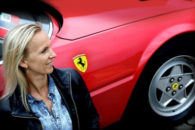 Christina Hembo designer urerne og smykkerne i Christina Design London, som hun ejer og driver med sin mand Claus Hembo. ?Foto: Henrik Ole Jensen