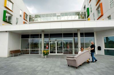 En dement mand har overfaldet flere andre beboere på Fuglsangsø Centret. Foto: Flemming Hansen