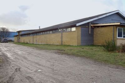 Industrivej 4 i Troldhede renoveres.
Privatfoto.