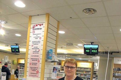 Bodil Andersen, leder af apoteket i Videbæk. ?Foto: Ole Skydt