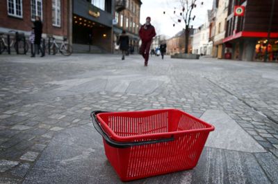 Mange herningensere er trætte af, at de ikke kan købe dagligvarer i den østlige del af centrum, når de er færdige med deres øvrige ærinder i gågaden. ?Foto: Flemming Hansen