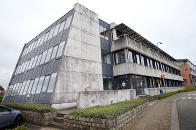 Der bliver ikke dagligvarebutik, men derimod boliger i det tidligere jobcenter i Herning. ?Foto: Flemming HAnsen